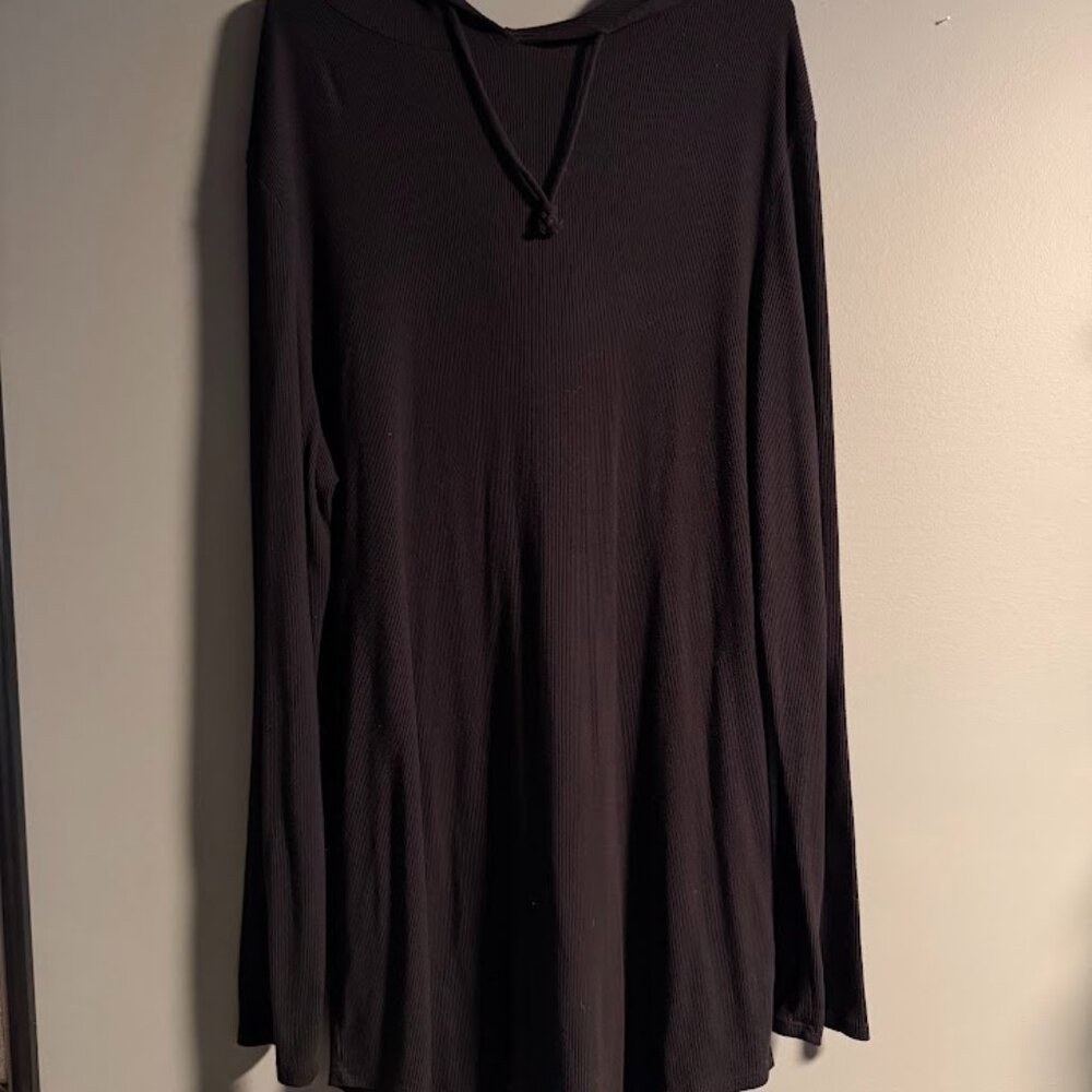 Blackwell Los Angeles (Foxblood) Ribbed Long Oversize Tunic XL
